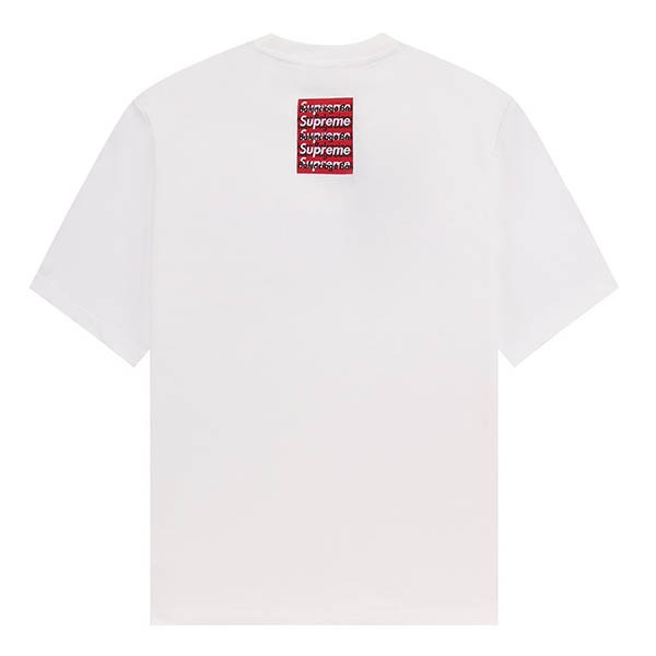 バレンシアガ シュプリーム コピー キャンペーン ロゴ プリント Tシャツ baf80474通販