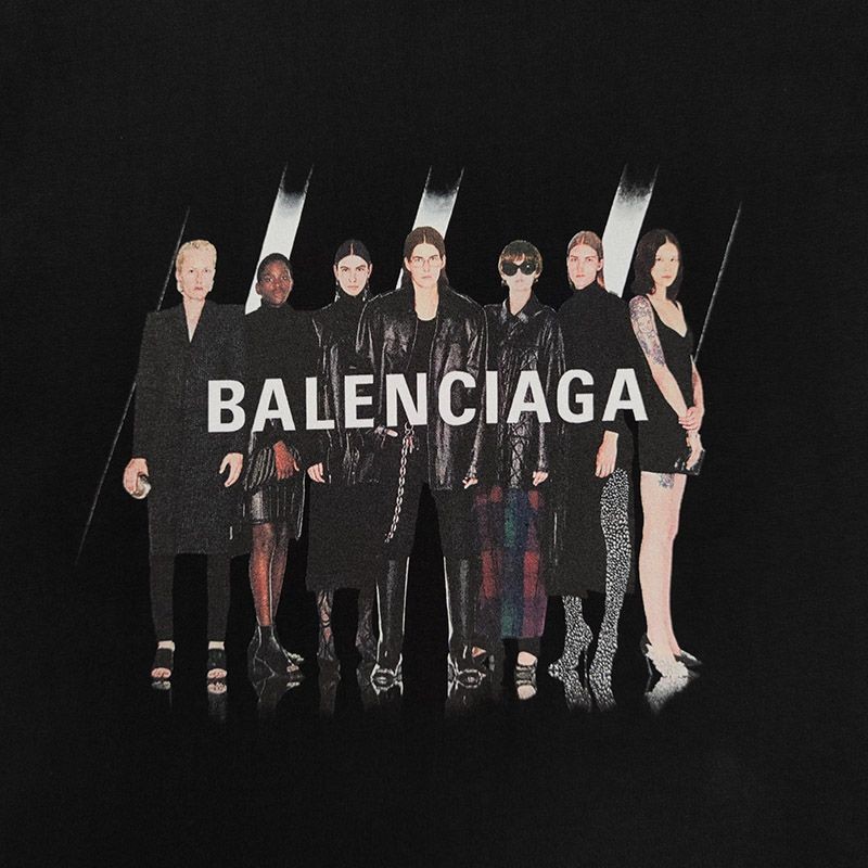 《大人気》リアルバレンシアガ Tシャツ スーパーコピー ブラック baf82349高い品質