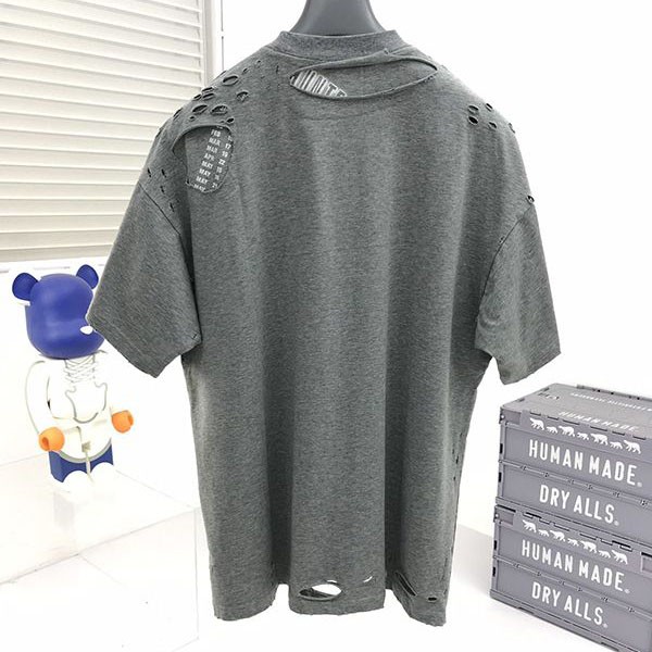 セール新作 バレンシアガ グレー ロゴTシャツ 偽物 bag52860通販