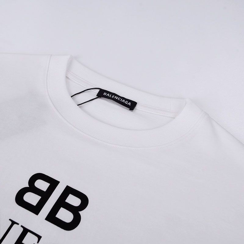 大人気【バレンシアガ】ロゴ入りコットンTシャツ 偽物 bag75181最高級