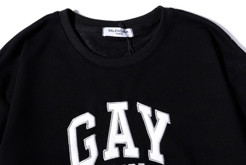 可愛い【バレンシアガ パーカー コピー】GAY PLIDE オーバーサイズ ロゴ bag93949N級品