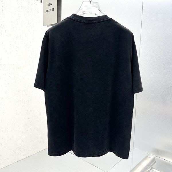 n級 おすすめバレンシアガ クラウン ロゴ プリント Tシャツ コピー bah90125通販