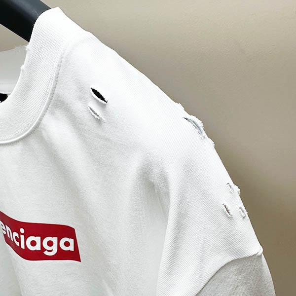 完売必至 バレンシアガ シュプリーム コピー ボックスロゴ tシャツ bah99714代引きを販売