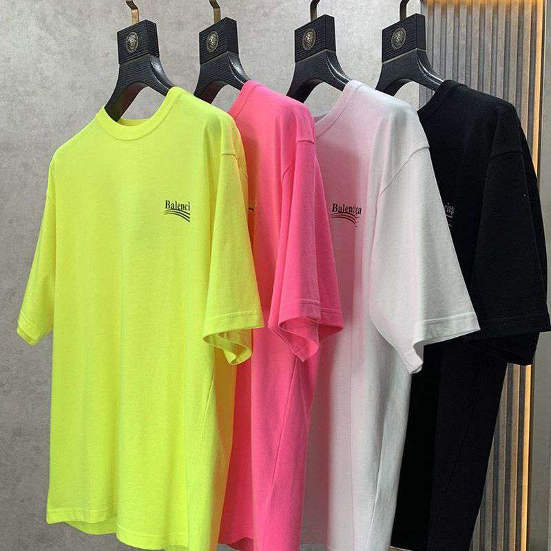 春もの新作バレンシアガ 偽物 POLITICAL CAMPAIGN REGULAR FIT Tシャツ ホワイト bai93248品質保証