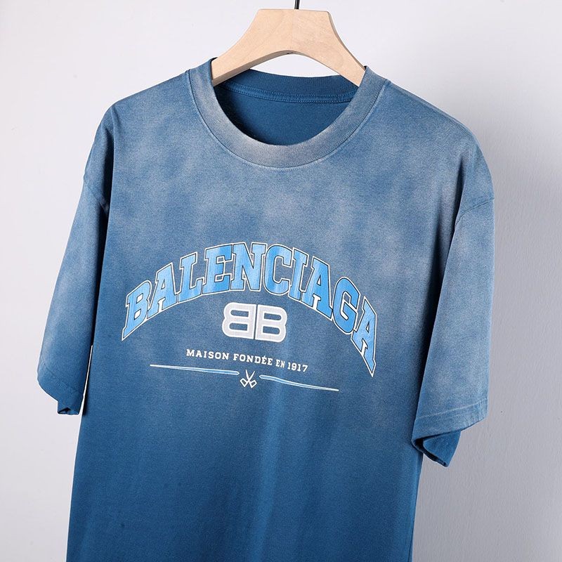 ★日本!!人気！【バレンシアガ】ロゴ入りコットンTシャツ スーパーコピー baj17310通販
