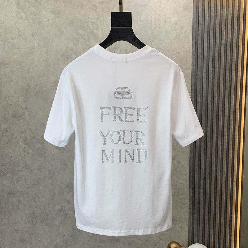 超話題!バレンシアガ free your mind Tシャツ コピー baj22737通販