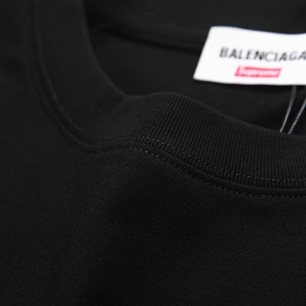 一目惚れ♪バレンシアガ シュプリーム ロゴ Tシャツ 偽物 baj39515高い品質