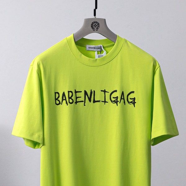争奪戦バレンシアガ コピー メンズ LOGO ミディアムフィット Tシャツ baj44776通販