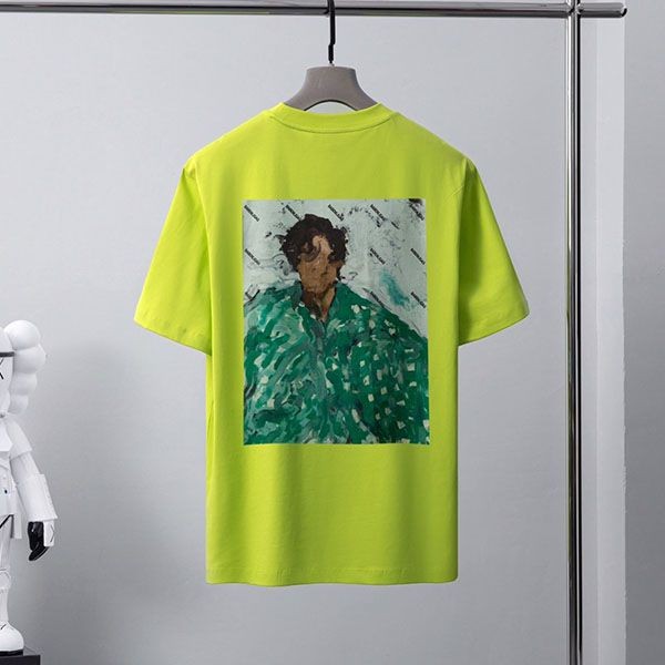 争奪戦バレンシアガ コピー メンズ LOGO ミディアムフィット Tシャツ baj44776激安送料無料