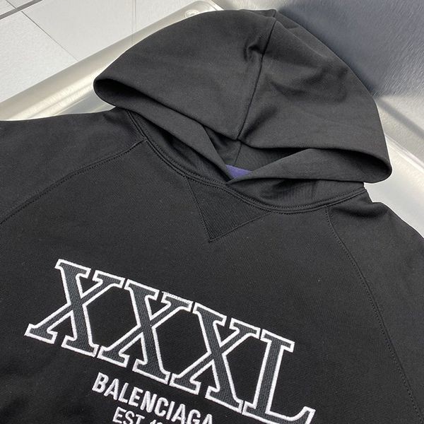 入手困難 バレンシアガ XXXL ロゴ フリース フーディ コットン コピー 2色 baj68857高い品質