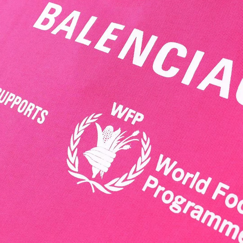 バレンシアガ 偽物 WFP フーディ ピンク パーカー bak63653激安送料無料