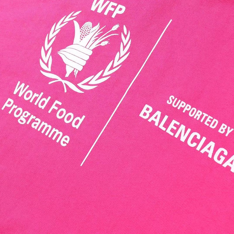 バレンシアガ 偽物 WFP フーディ ピンク パーカー bak63653高い品質