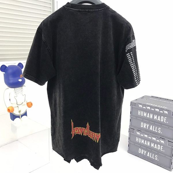 ★日本!!人気！バレンシアガ ヴィンテージジャージー逆さま特大Tシャツ bal13702通販