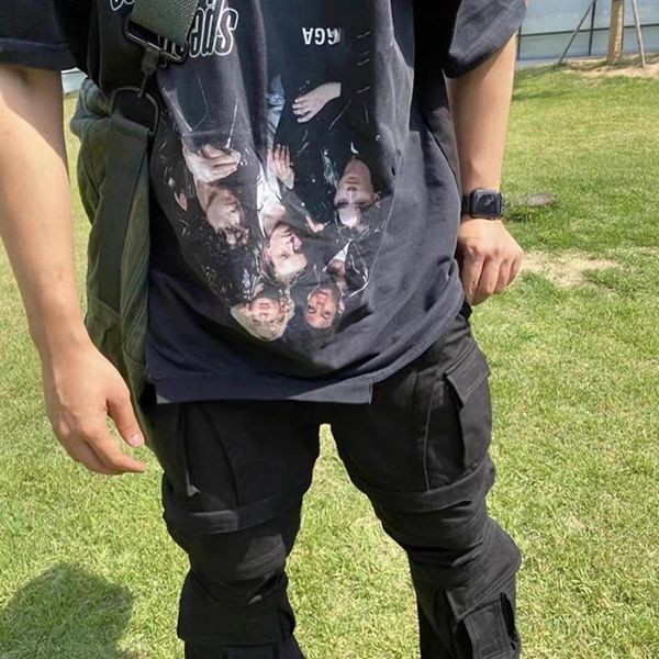 ★日本!!人気！バレンシアガ ヴィンテージジャージー逆さま特大Tシャツ bal13702人気
