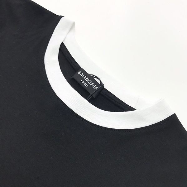 完売必至  バレンシアガ ロゴ ミディアムフィット コピー Tシャツ bal16034激安送料無料