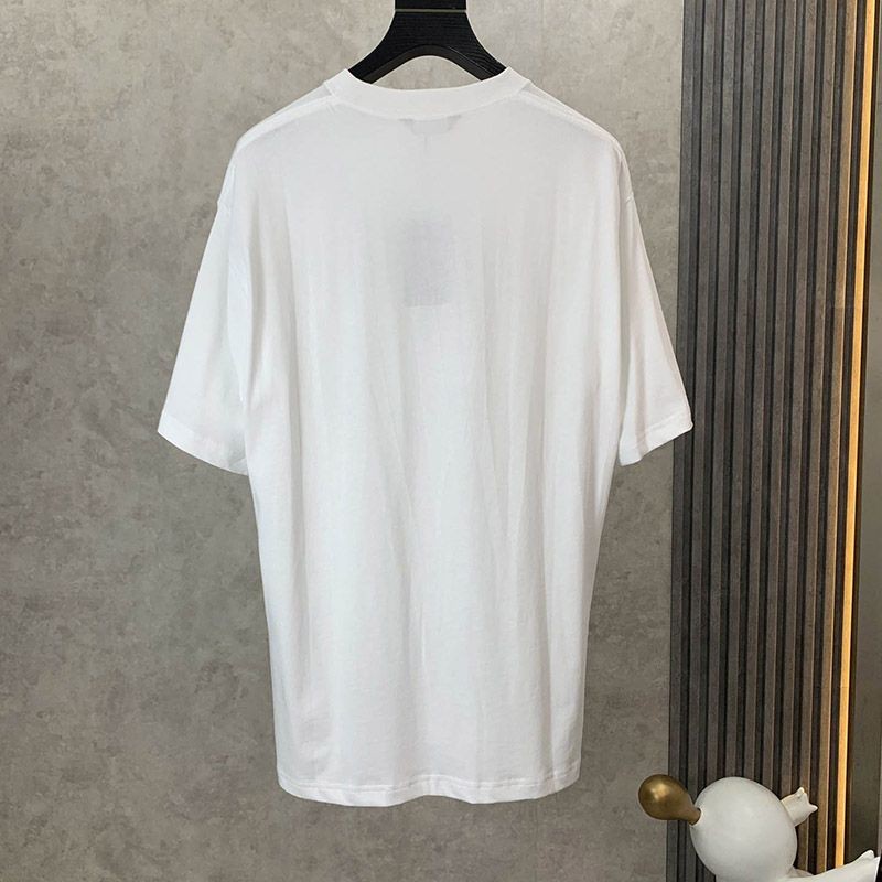 世界中で大人気♪バレンシアガ BB EST 1917 Tシャツ スーパーコピー bal18766激安送料無料