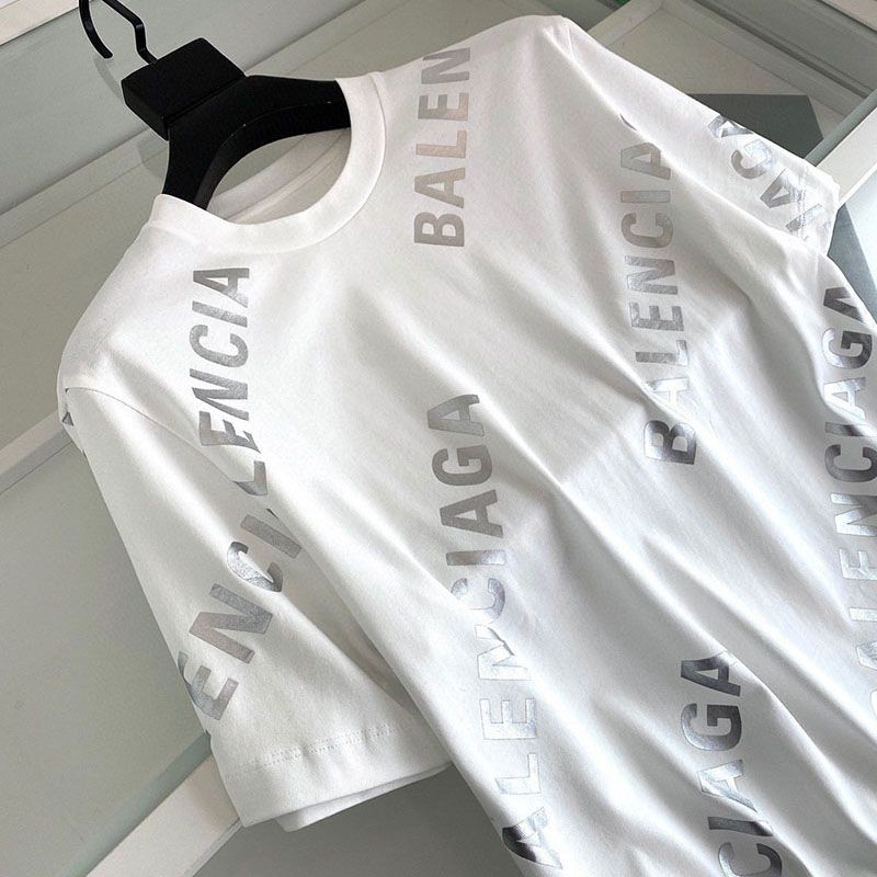 大人気！バレンシアガ●ALLOVER SPORTY LOGO フィット Tシャツ 偽物 bal23559激安送料無料