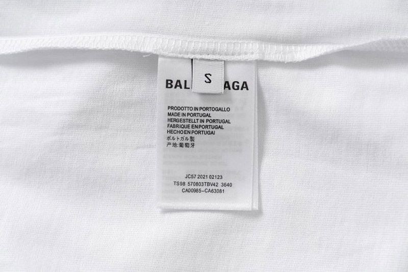 希少色バレンシアガ コピー スマイリープリント Tシャツ bal59199最高級
