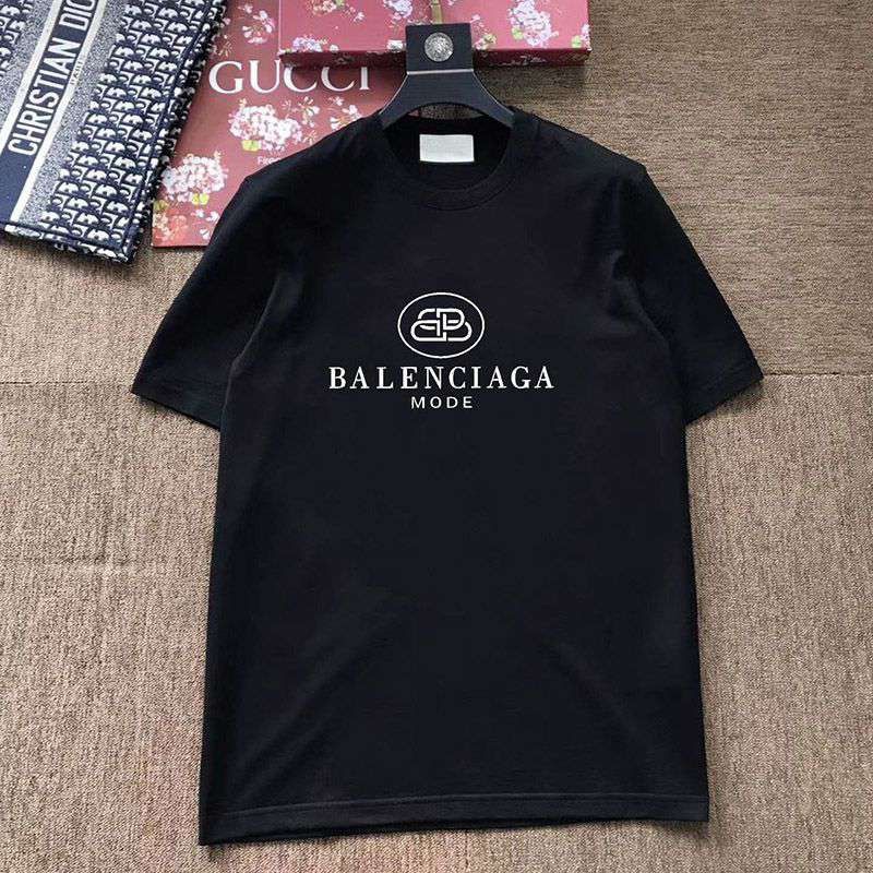 春夏新作バレンシアガ コピー オーバーサイズBB tシャツ 2色 ban24056通販