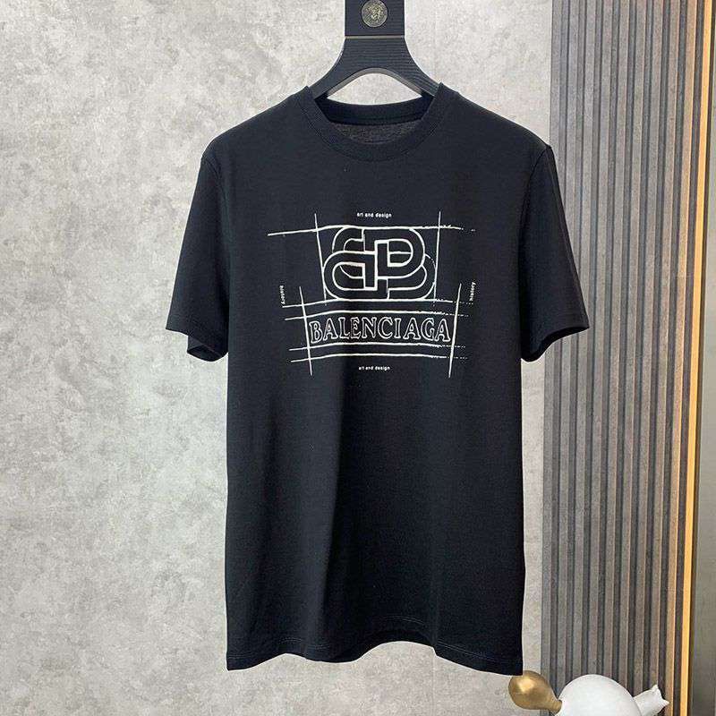 大人気!!新色バレンシアガ クルーネック Tシャツ 偽物 BB ban29434通販
