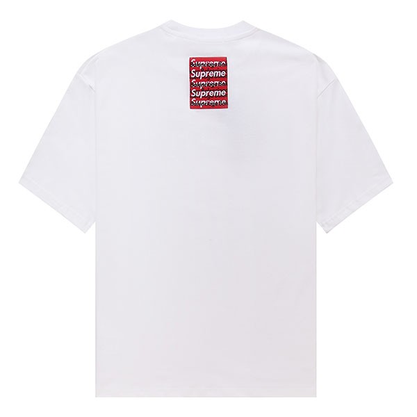 バレンシアガ シュプリーム 偽物 コラボ ロゴ Tシャツ bao76464通販