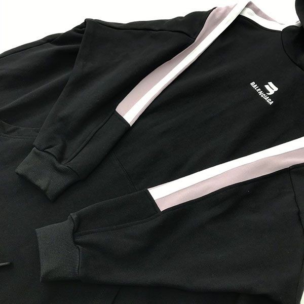 定番 バレンシアガ オーバー ミディアムフリース コットン パーカー bap67709N級品