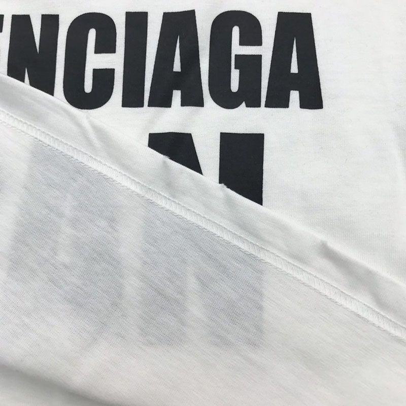 ★日本!!人気！バレンシアガ★ミディアムフィットロゴTシャツ 偽物 bap80024人気