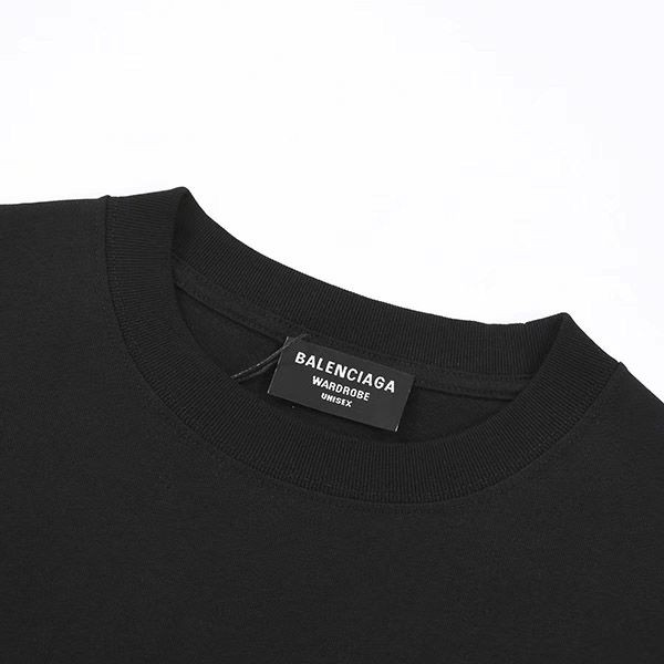 可愛い バレンシアガ ロゴ Tシャツ コピー ミディアムフィット bap89294通販