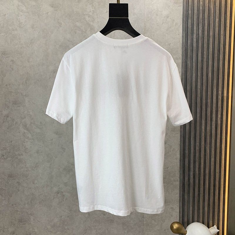 稀少バレンシアガ クルーネックロゴ Tシャツ コピー ホワイト baq29190激安送料無料