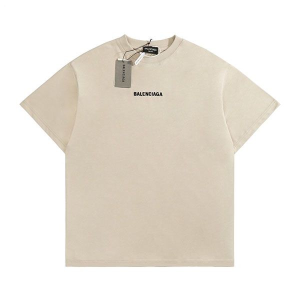 おすすめ バレンシアガ ユニセックス プリント Tシャツ 偽物 baq40935通販