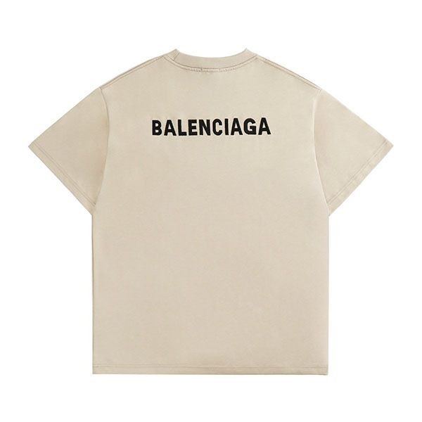 おすすめ バレンシアガ ユニセックス プリント Tシャツ 偽物 baq40935激安送料無料