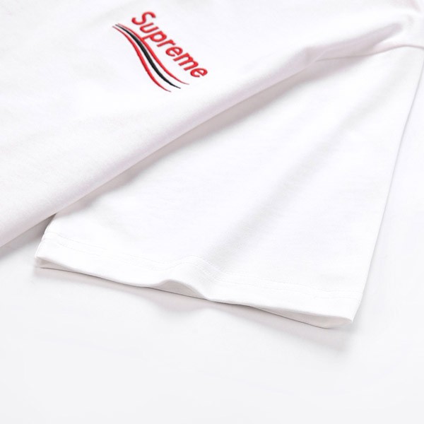 シュプリーム バレンシアガ コラボ コピー Sロゴ プリント Tシャツ baq45256最高級