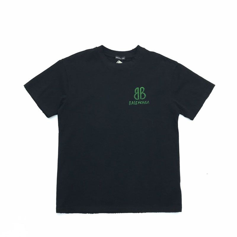 完売必至バレンシアガ BB Pixel ミディアムフィット コピー Tシャツ baq65636激安送料無料