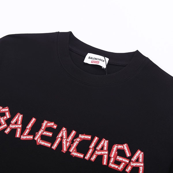 超話題!バレンシアガ シュプリーム コピー ロゴ Tシャツ baq73319高い品質