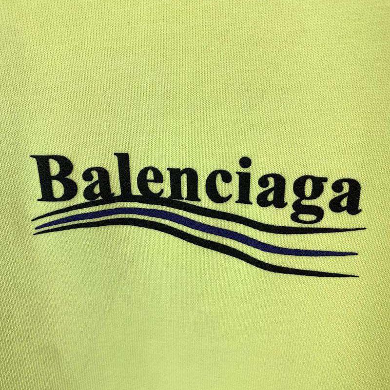 累積売上総額第１位！バレンシアガ スーパーコピー POLITICAL CAMPAIGN REGULAR FIT Tシャツ bar75756最高級