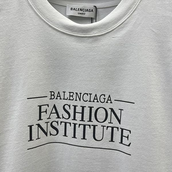 バレンシアガ* FASHION INSTITUTE コットン Tシャツ コピー bas00978激安送料無料