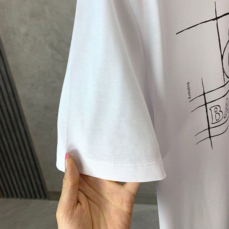 超話題!バレンシアガ クルーネック Tシャツ コピー BB bas01583最高級