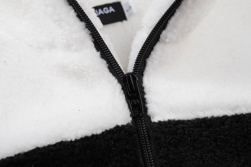 【限定カラー】バレンシアガ ホワイト＆ブラックジャケット 偽物 bas27532代引きを販売