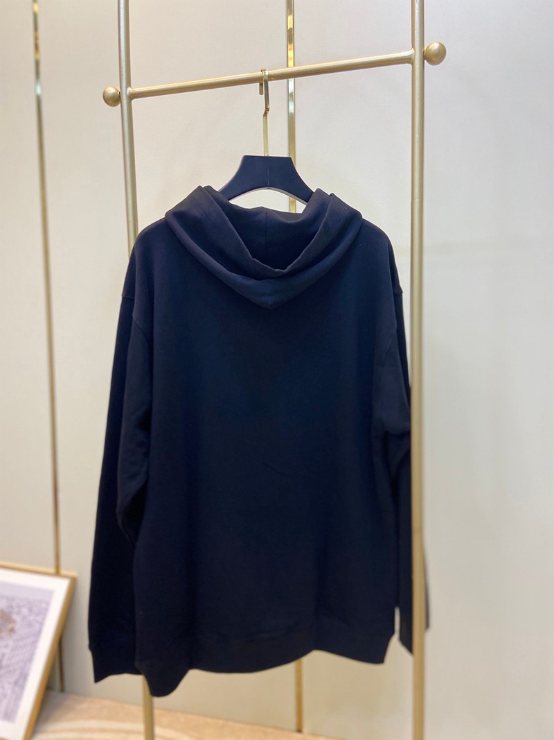 人気急上昇 バレンシアガ パーカー 偽物 GEM WEARロゴ入り フード付き 2色 bas33427最高級