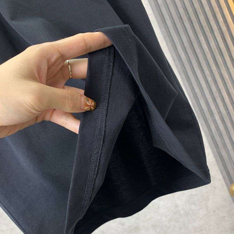 超希少！バレンシアガ クルーネックロゴ Tシャツ スーパーコピー ブラック bas65617代引きを販売