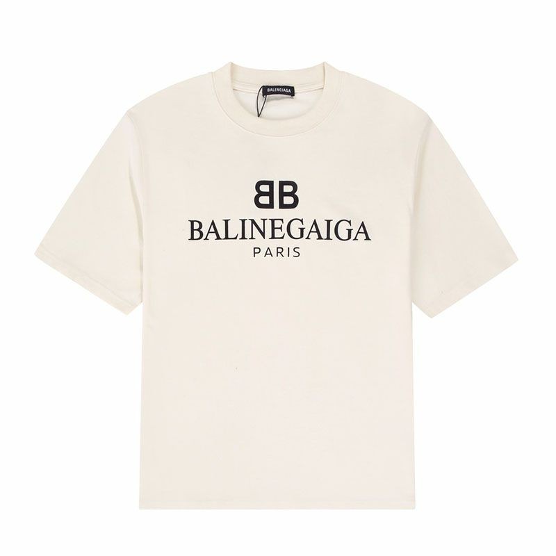 《大人気》【バレンシアガ】ロゴ入りコットンTシャツ コピー bas86081