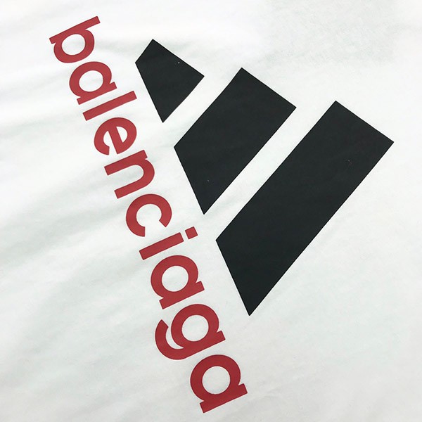 《大人気》コラボ★バレンシアガ×アディダス コピー Tシャツ オーバーサイズ bat06558人気