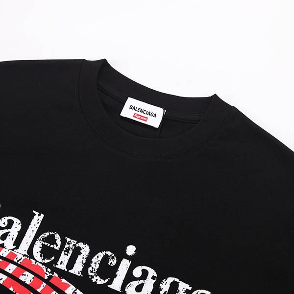 シュプリーム バレンシアガ コピー キャンペーン ロゴ プリント Tシャツ bat41345激安送料無料