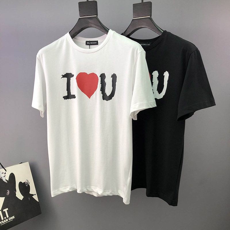 日本未入荷バレンシアガ I LOVE U Tシャツ コピー ホワイト bat61599品質保証