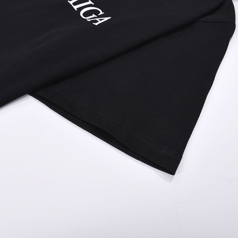 累積売上総額第１位！【バレンシアガ】ロゴ入りコットンTシャツ スーパーコピー bau00785人気