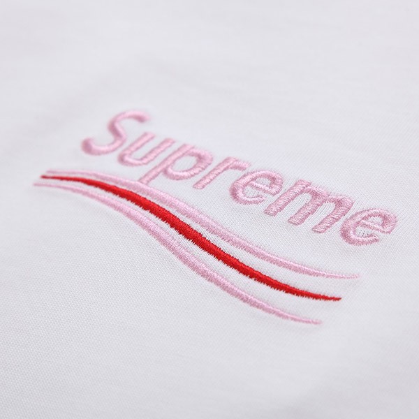 バレンシアガ シュプリーム 偽物 コラボ Sロゴ プリント Tシャツ bau15716人気