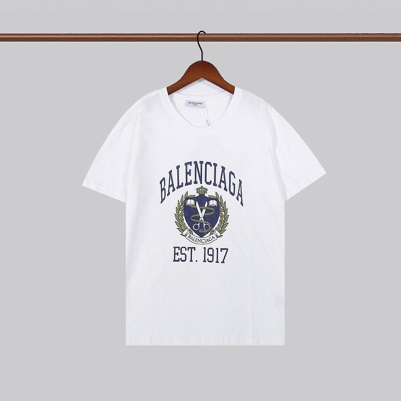 【日本未発売】バレンシアガ 偽物 カレッジミディアムフィット Tシャツ 2色 bau22197通販