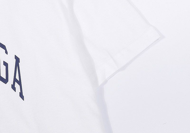 【日本未発売】バレンシアガ 偽物 カレッジミディアムフィット Tシャツ 2色 bau22197代引きを販売