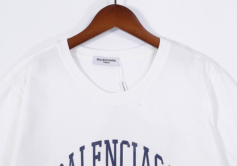 【日本未発売】バレンシアガ 偽物 カレッジミディアムフィット Tシャツ 2色 bau22197品質保証