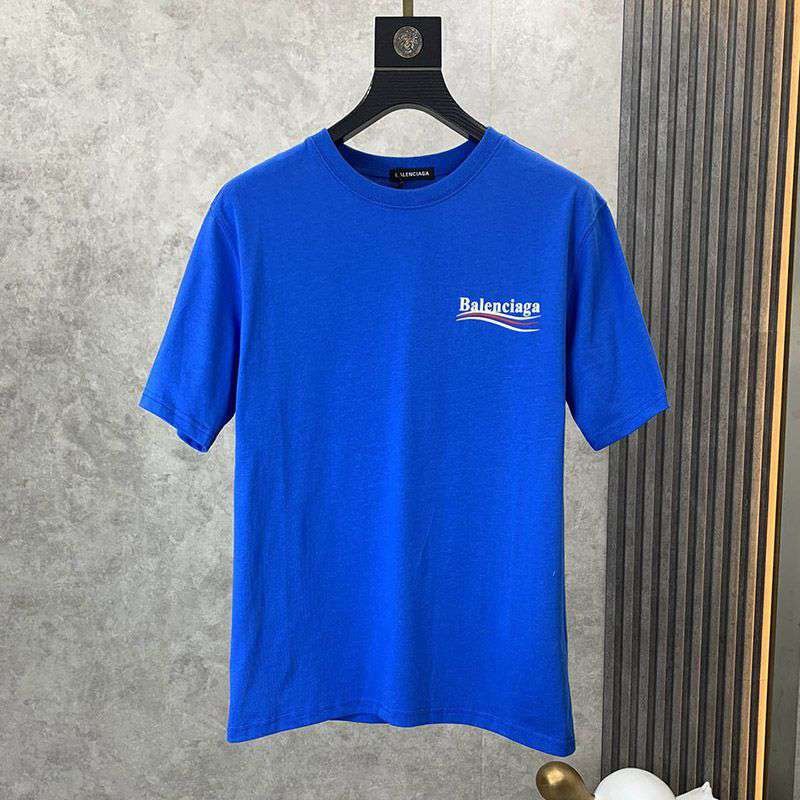 人気No1バレンシアガ コピー POLITICAL CAMPAIGN REGULAR FIT Tシャツ bau45511通販